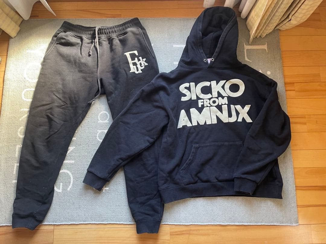 AMNJX SICKO FROM セットアップ 平本蓮 廃盤激レア - メルカリ
