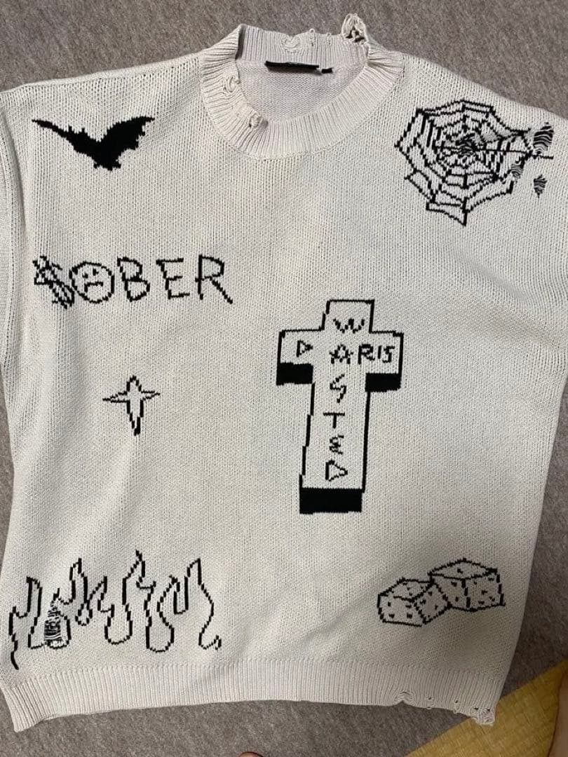 サ*t様 UVERworld TAKUYA∞着用 wasted paris セー - メルカリ