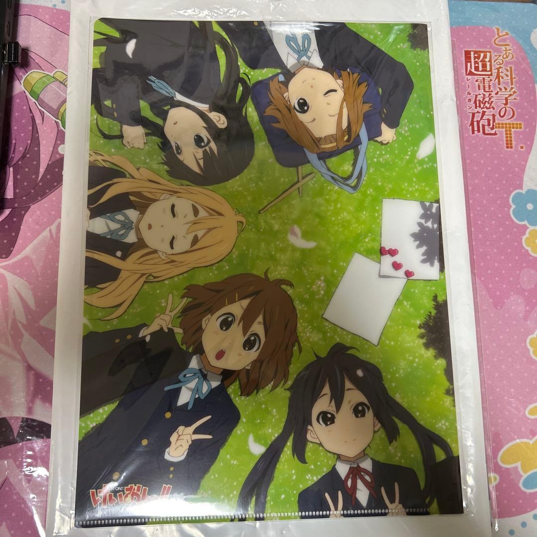 けいおん 京都アニメーション バンド 音楽クリアファイル 3枚セット