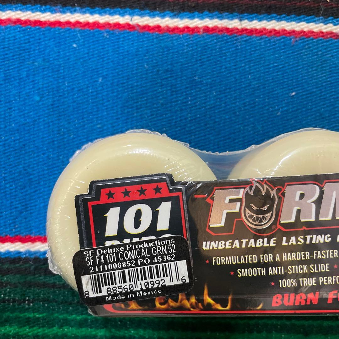 Spitfire フォーマル4 52mm101Duro コニカルスケボーウィール