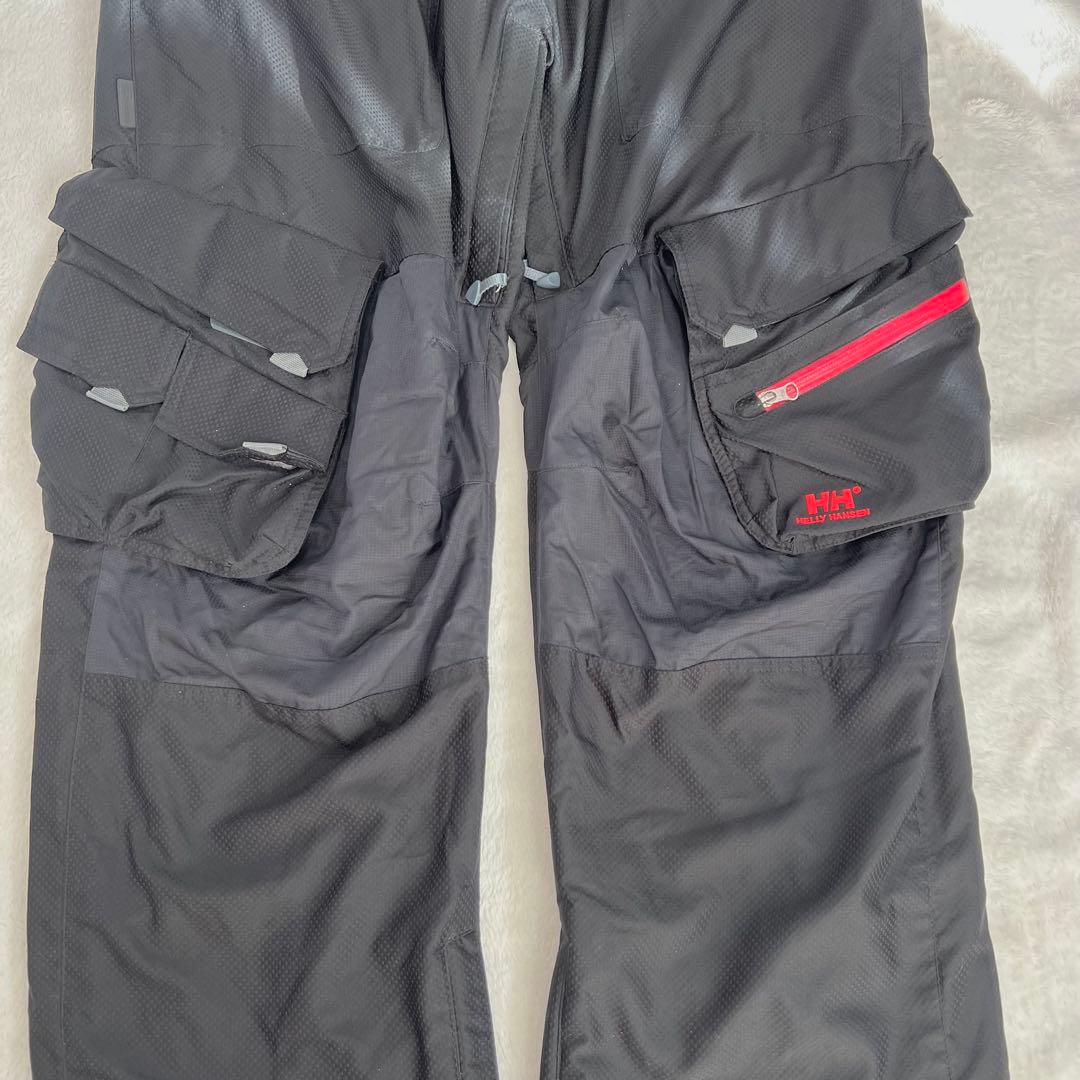 ヘリーハンセン スノーボードバンツ スキー 防水 レインウェア XL ブラック