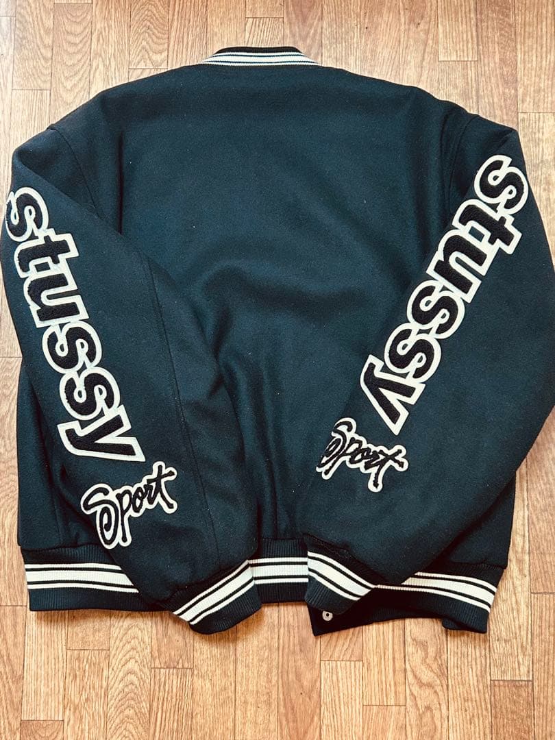 ジャケット・アウター Stussy Varsity Jacket Competiton \"Black\"