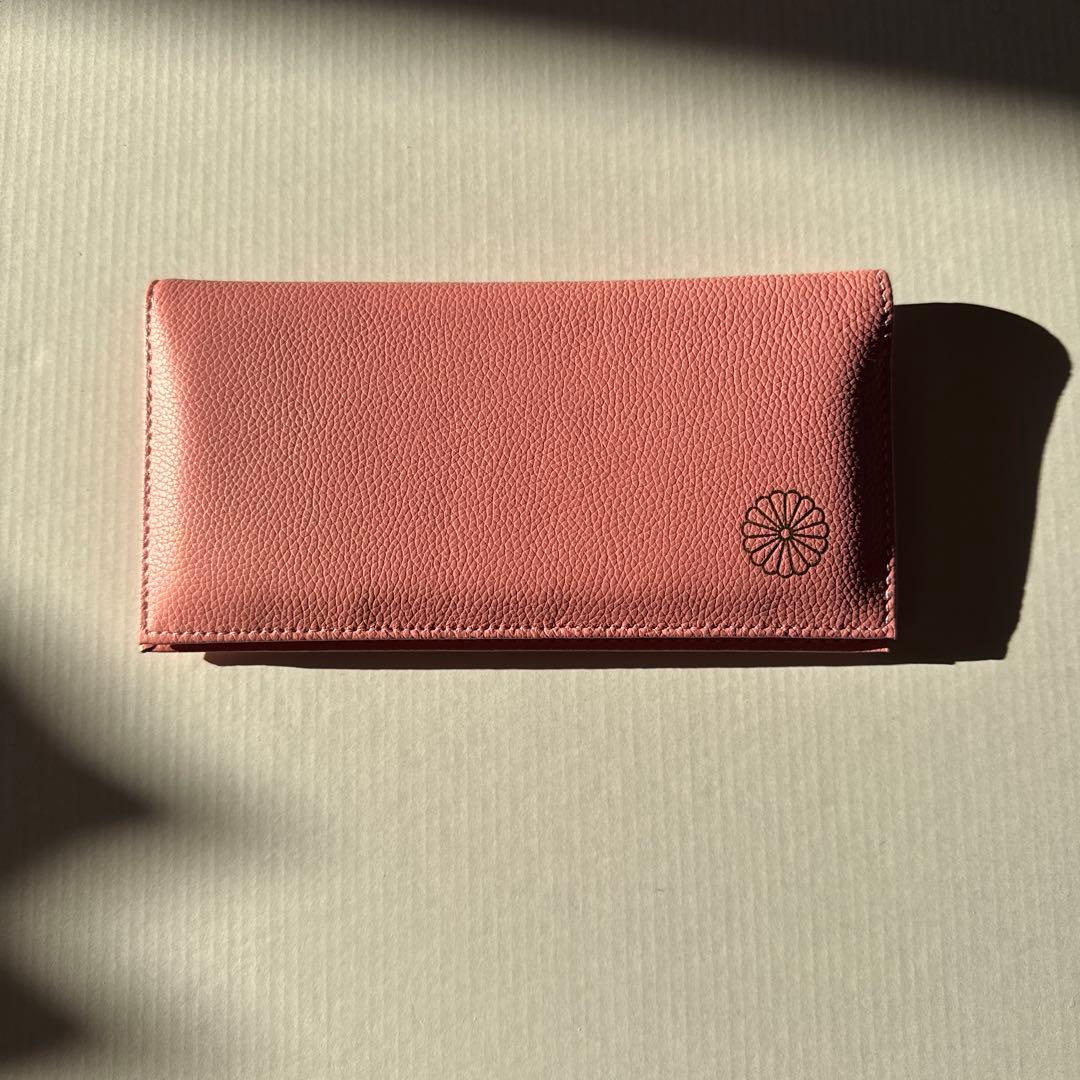皇居 長財布 ピンク レザー 箱付きの通販はau PAY マーケット - 輸入