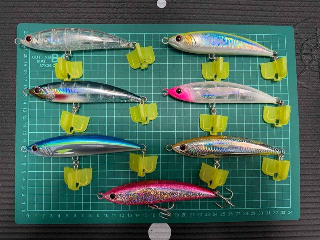 専用PALMS ラッシュダイブ140 PALMS パームス グランバイツ ラッシュダイブ140 まずめチャートグロー