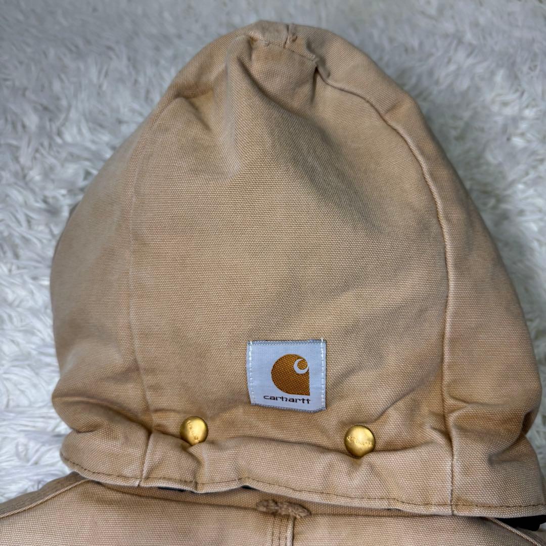 ☆Carhartt J02 サンドストーン トラディショナルコート フード着脱可