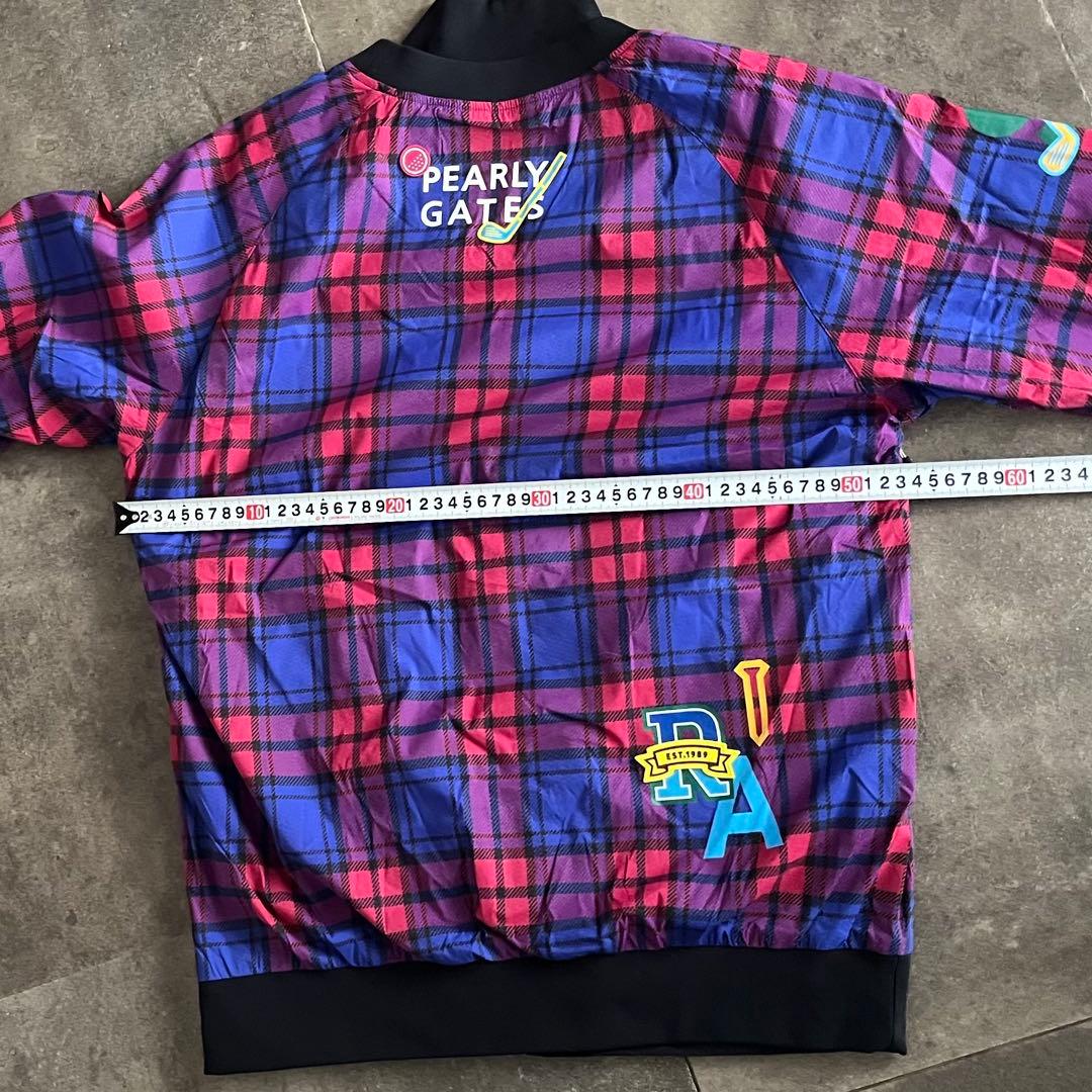 限定値下パーリーゲイツ ナイロンストレッチハニカム Rチェック 定価