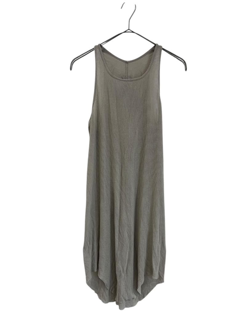 Rick Owens LUXOR FW 23 リブタンクトップ FW23 LUXOR V TANK IN RECYCLED CASHMERE + LUXOR GETH JEANS