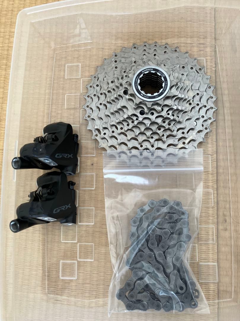 シマノGRX400GRX600ミックスコンポーネント