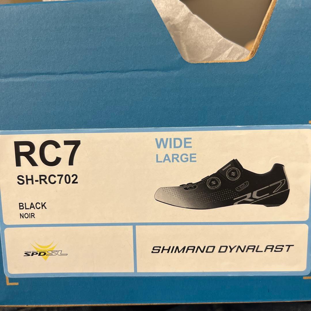 Shimano RC7 ブラック ロードバイクシューズ 27.5cm