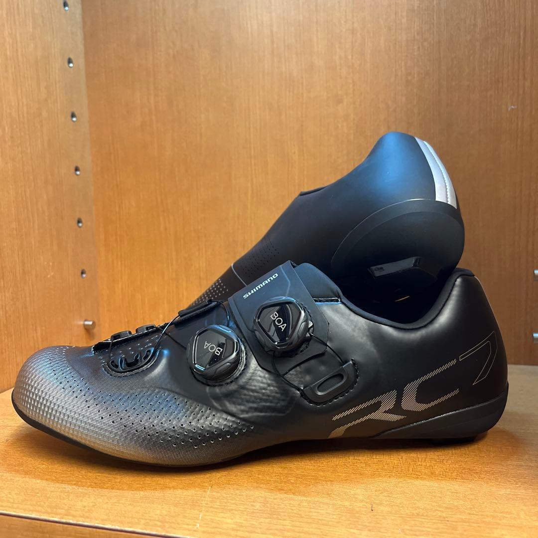 Shimano RC7 ブラック ロードバイクシューズ 27.5cm