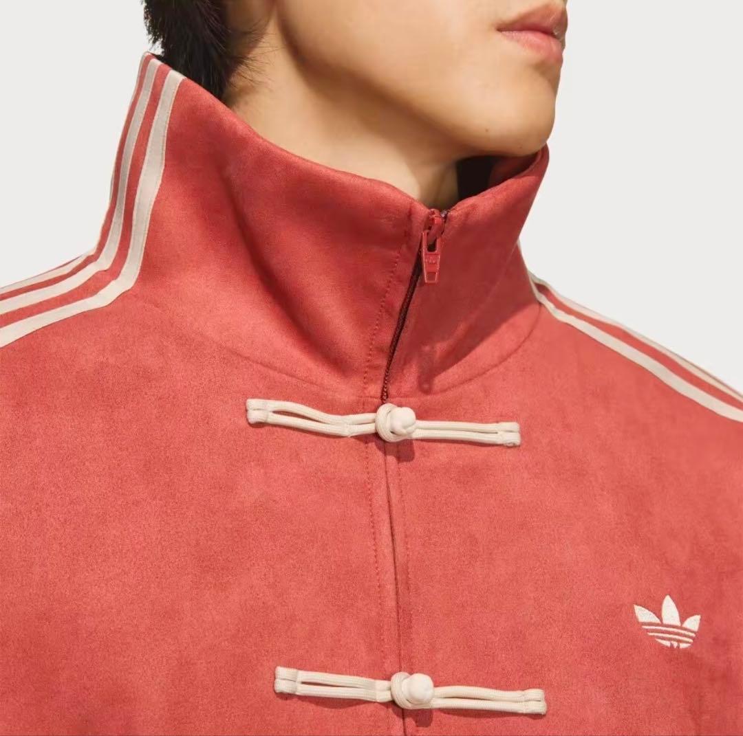 Adidas XSサイズ 中国限定 巳年チャイナトラックジャケット レッド
