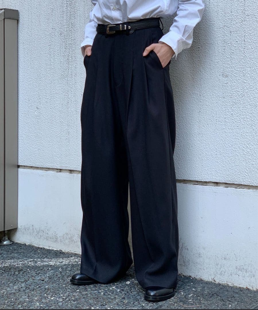 Toironier/トワロニエ/2Tuck Wide Pants - メルカリ