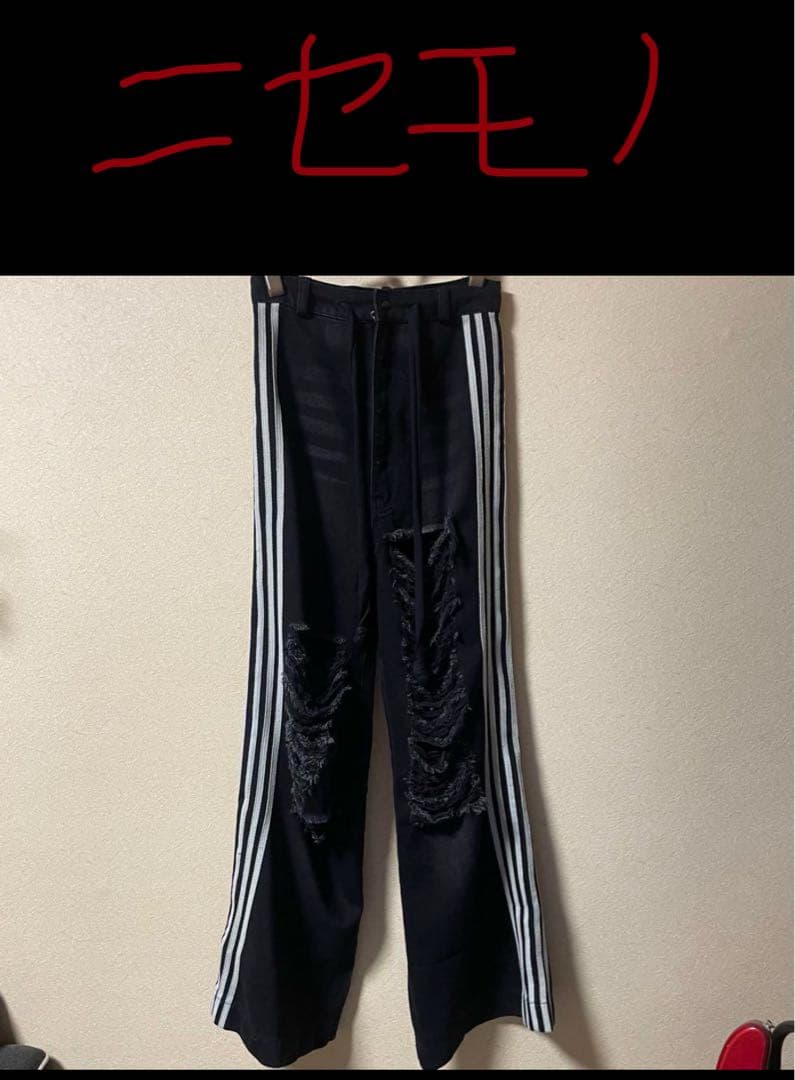 YORI SPORT Dasyori 5stripe denim 28 - メルカリ