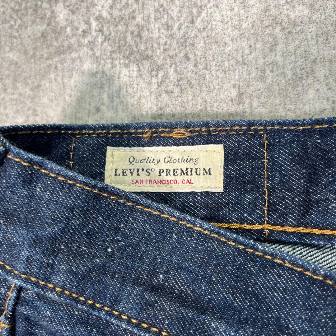 LEVI'S 501 赤耳 クロカン 革パッチ W30 L32 セルビッチデニム