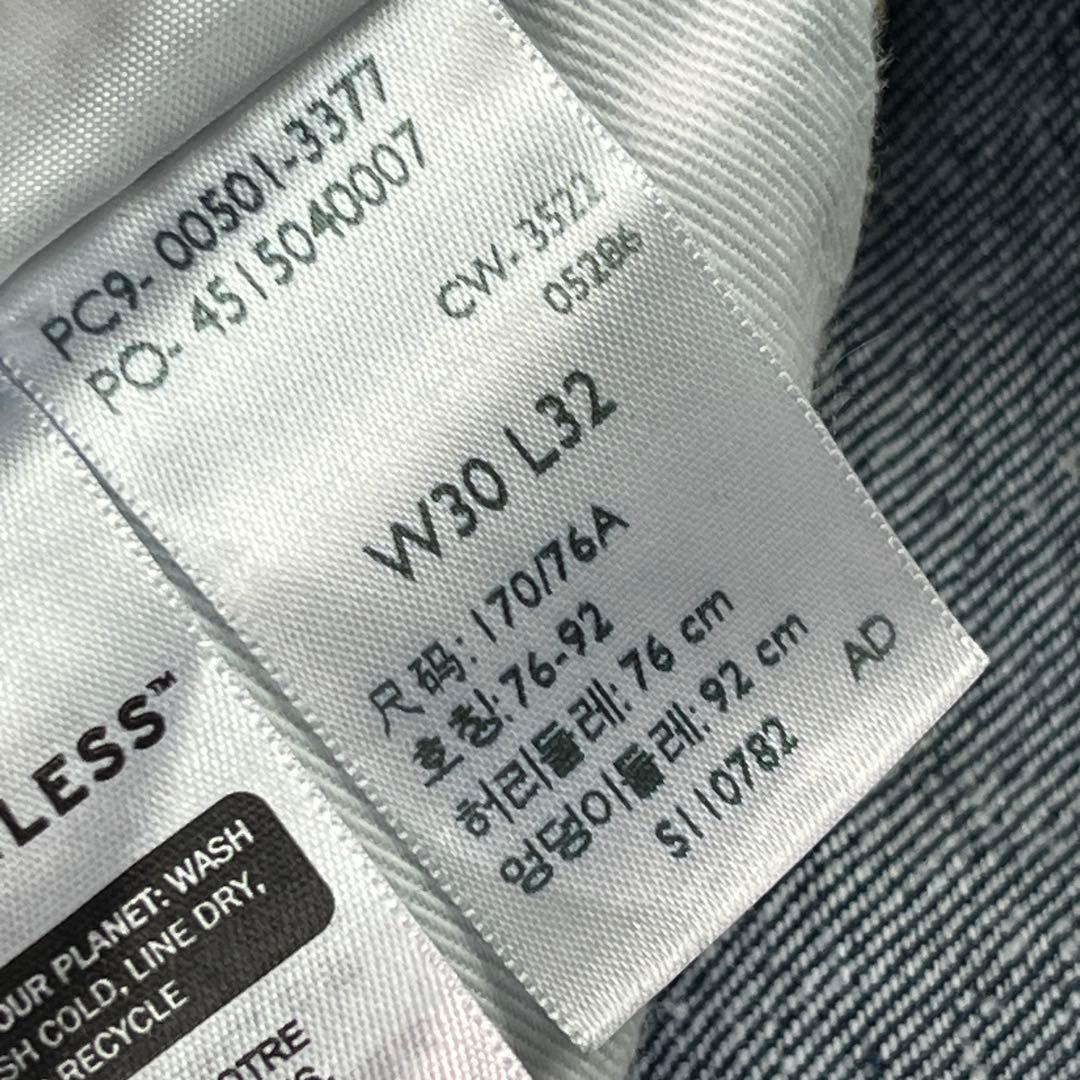 LEVI'S 501 赤耳 クロカン 革パッチ W30 L32 セルビッチデニム