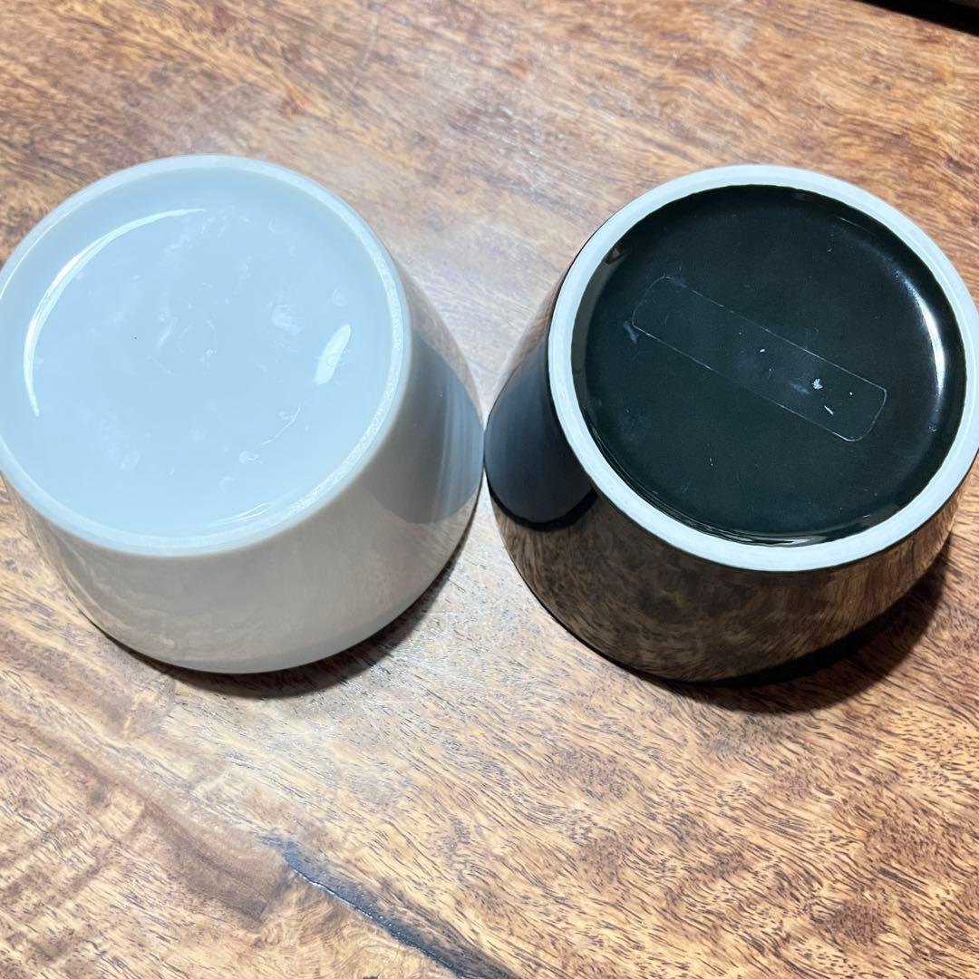 スノーピーク 雪峰祭 磁器カップ 黒&白