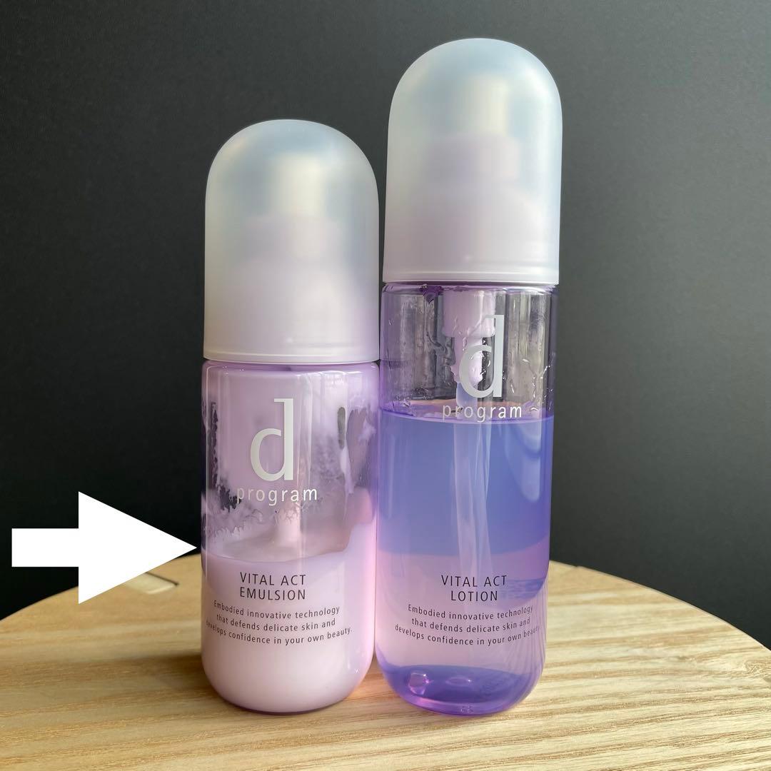 d プログラム バイタルアクト ローション&エマルジョンセット - メルカリ
