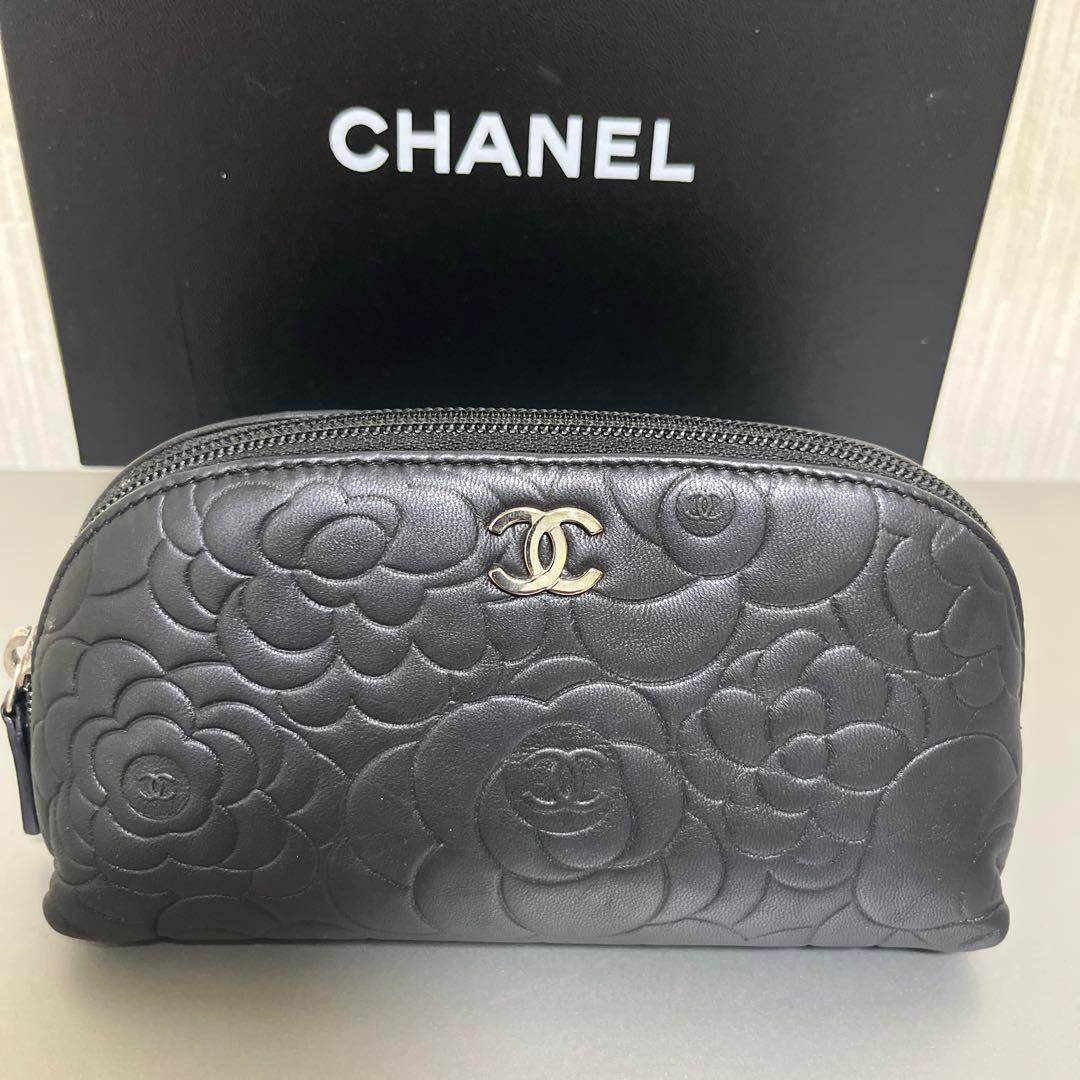 CHANEL カメリア　化粧ポーチ　コスメポーチ 楽天市場】【新品未使用品】【バッグ】CHANEL シャネル カメリア