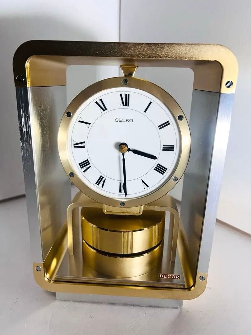 笑顔いっぱい様 美品・最高級 SEIKO DECOR GOLD 置き時計