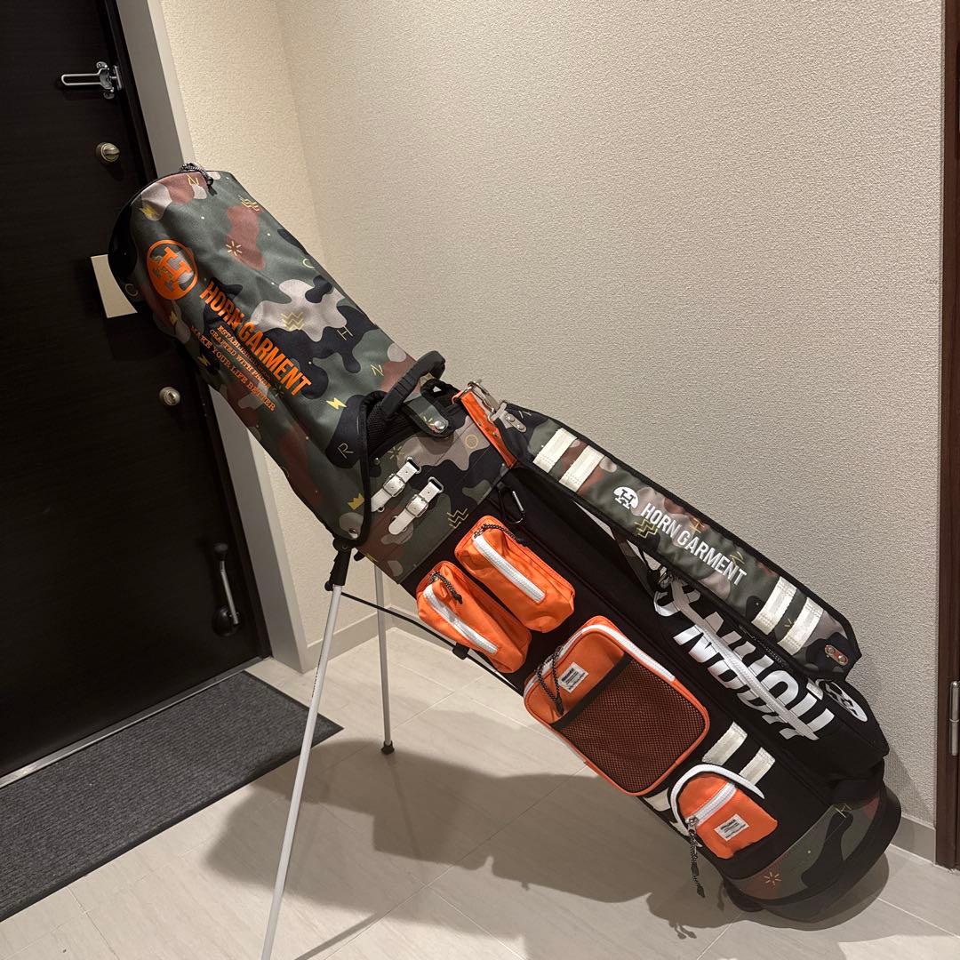 HORN GARMENT カモフラージュ キャディバッグ