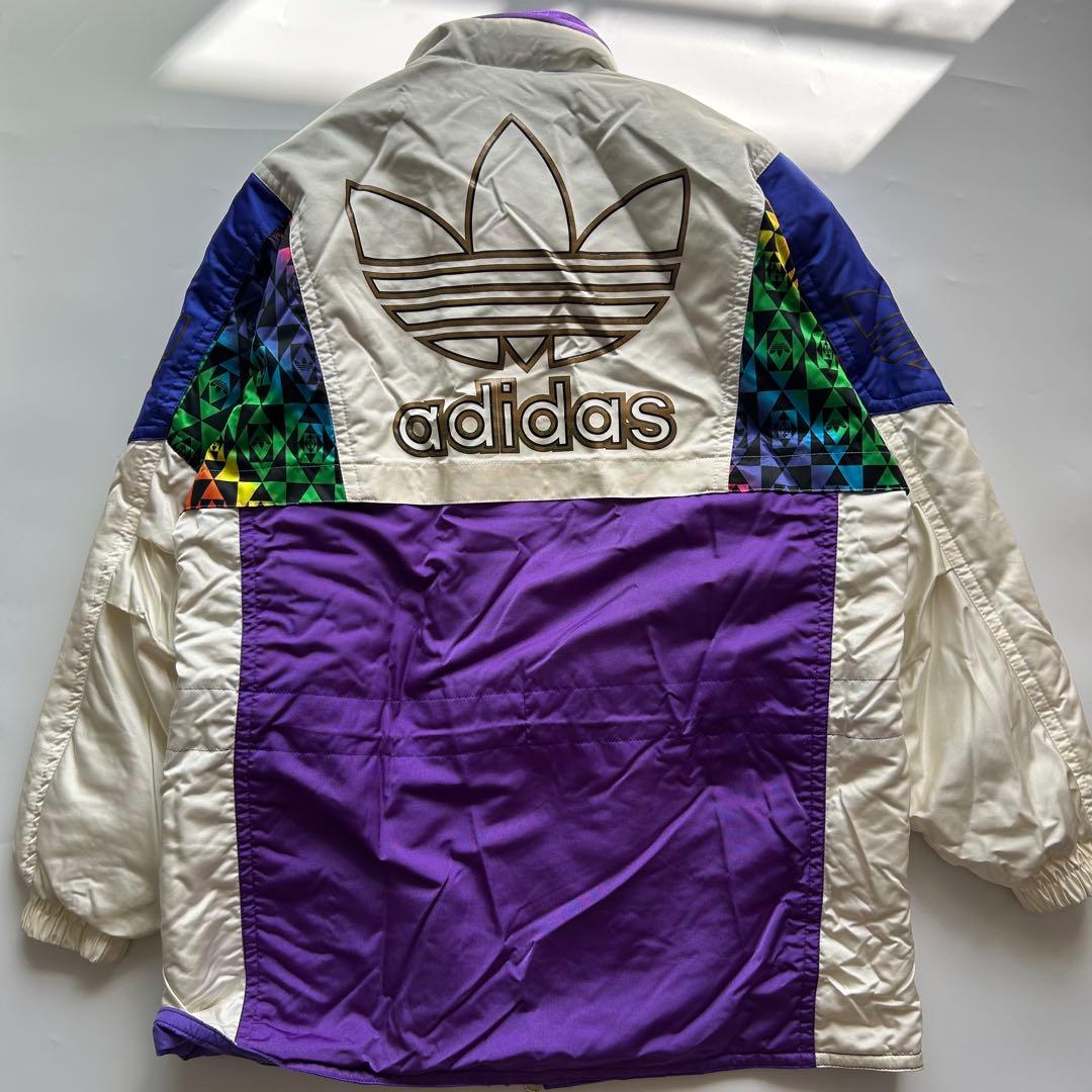 adidas デサント製 スキーウェア セットアップ ジャケット ビブパンツ