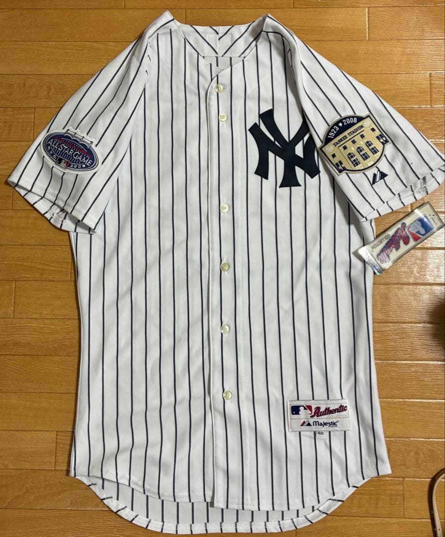 デレク・ジーター ユニフォーム　ニューヨークヤンキース　背番号2 2008年 NIKE ヤンキース デレク・ジーター ユニフォーム リミテッド