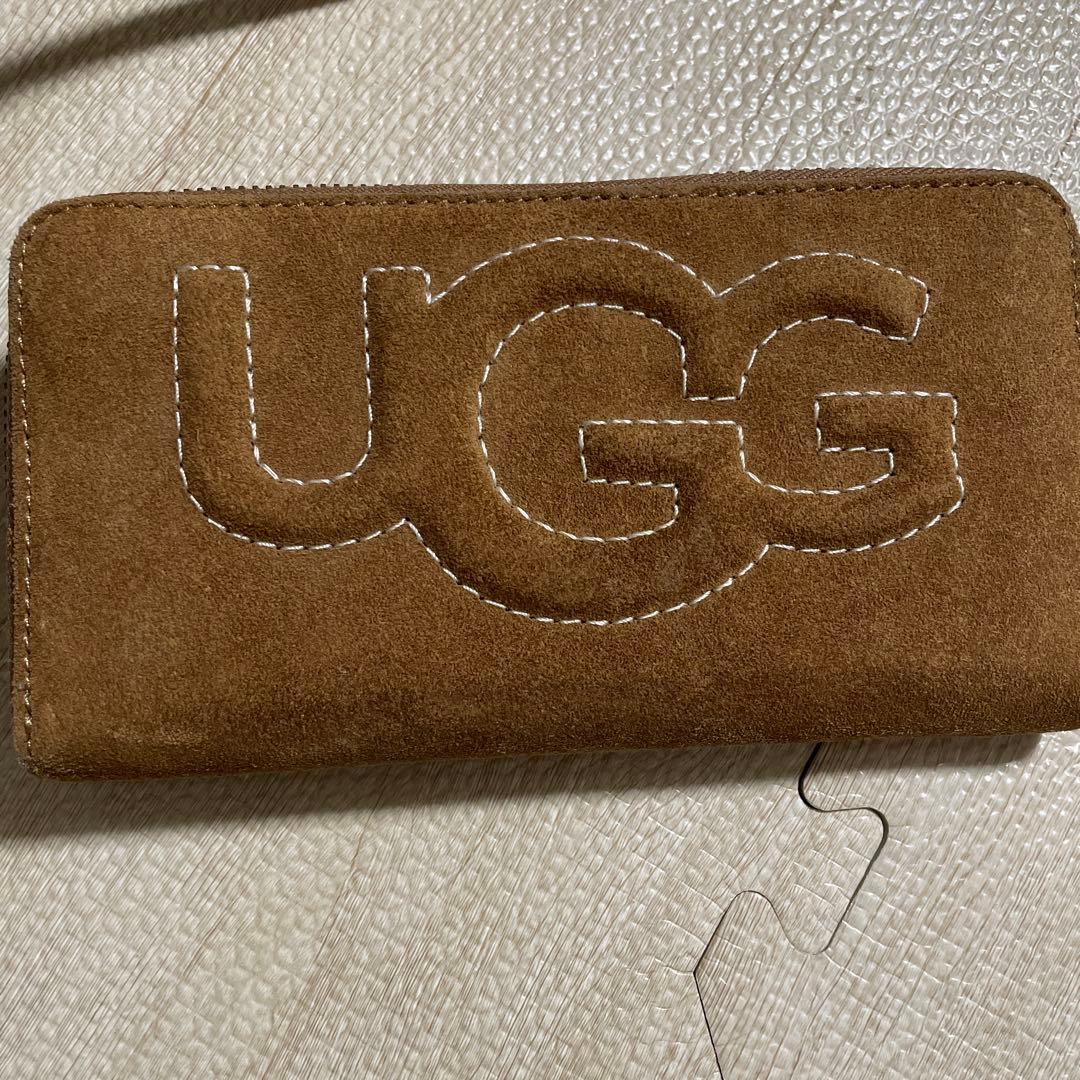UGG ブラウン スエード 長財布