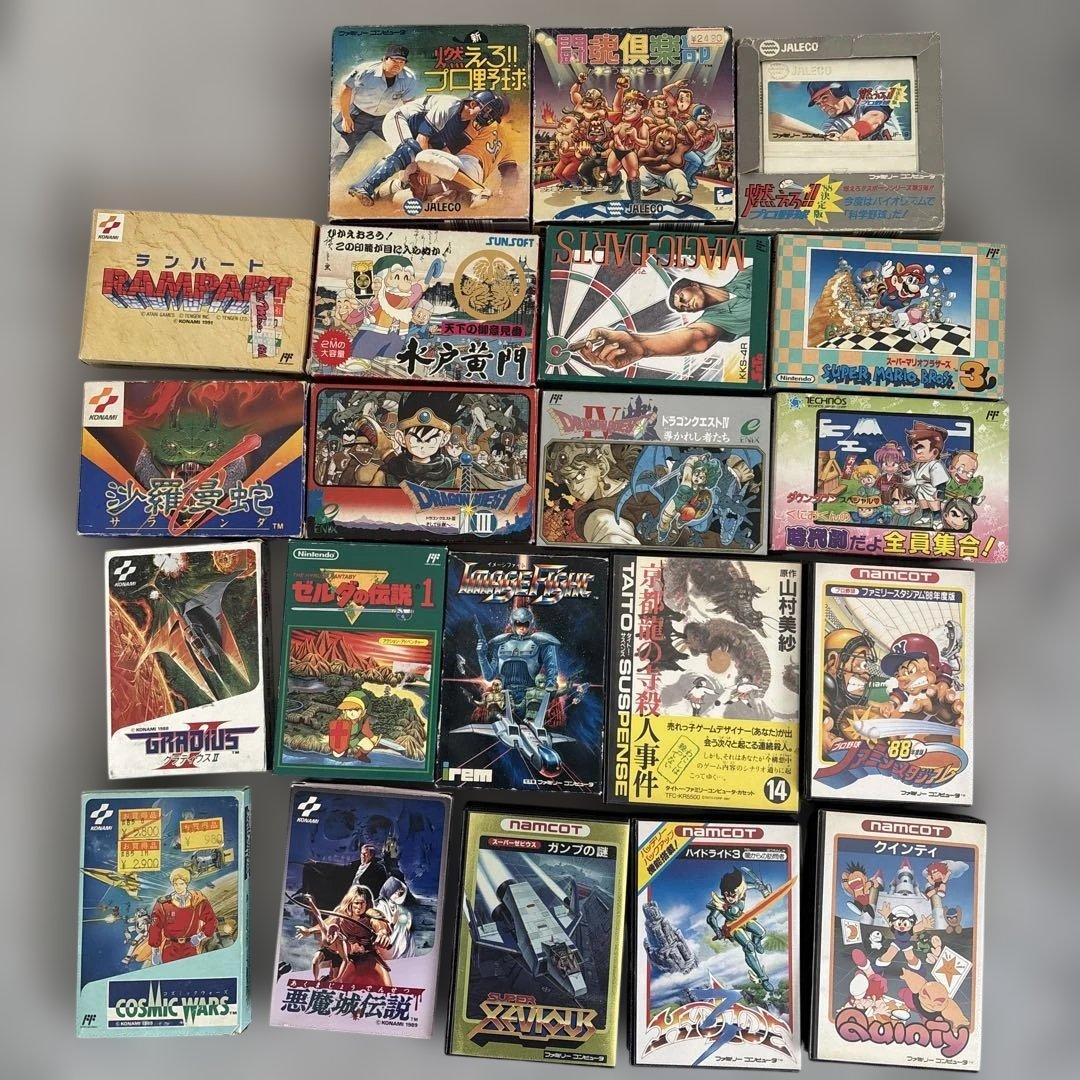 ファミコン ソフト 23本 まとめ売り - メルカリ