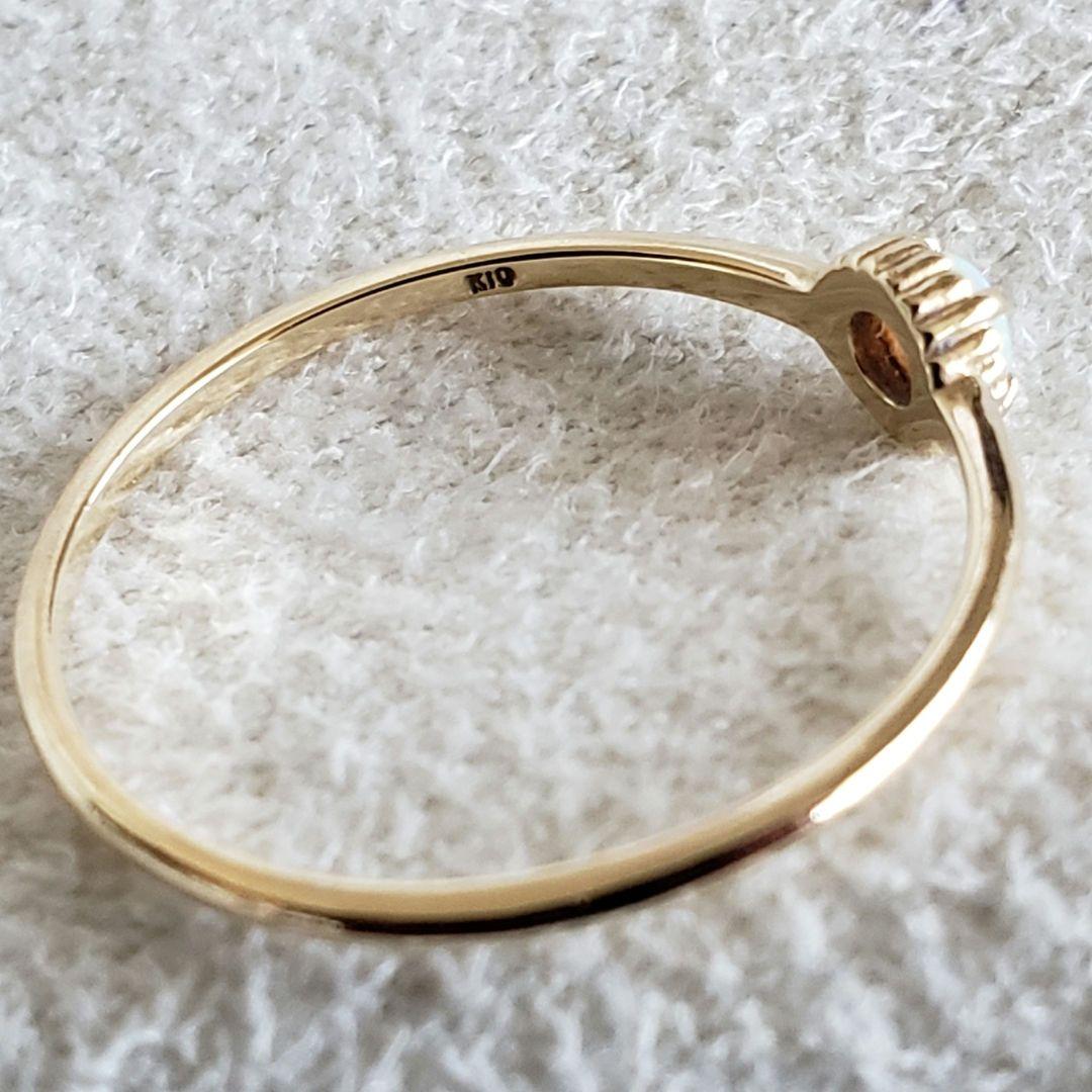 エル様専用』オパール♡9号【ノワールドプーペ】K10 虹色 ゴールド