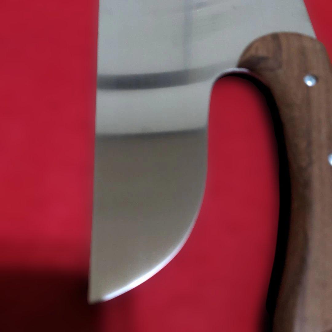 ヨ*ー様 合羽橋　鍔屋つば屋　モリブデン鋼 そば切り包丁　28.5cm