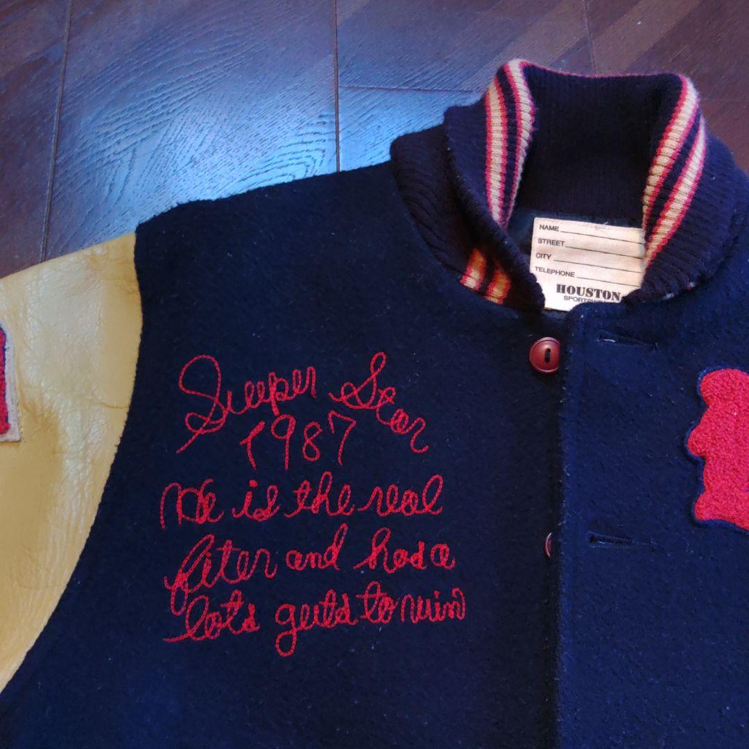 HOUSTON SPORTSWEAR Warriors スタジャン 36