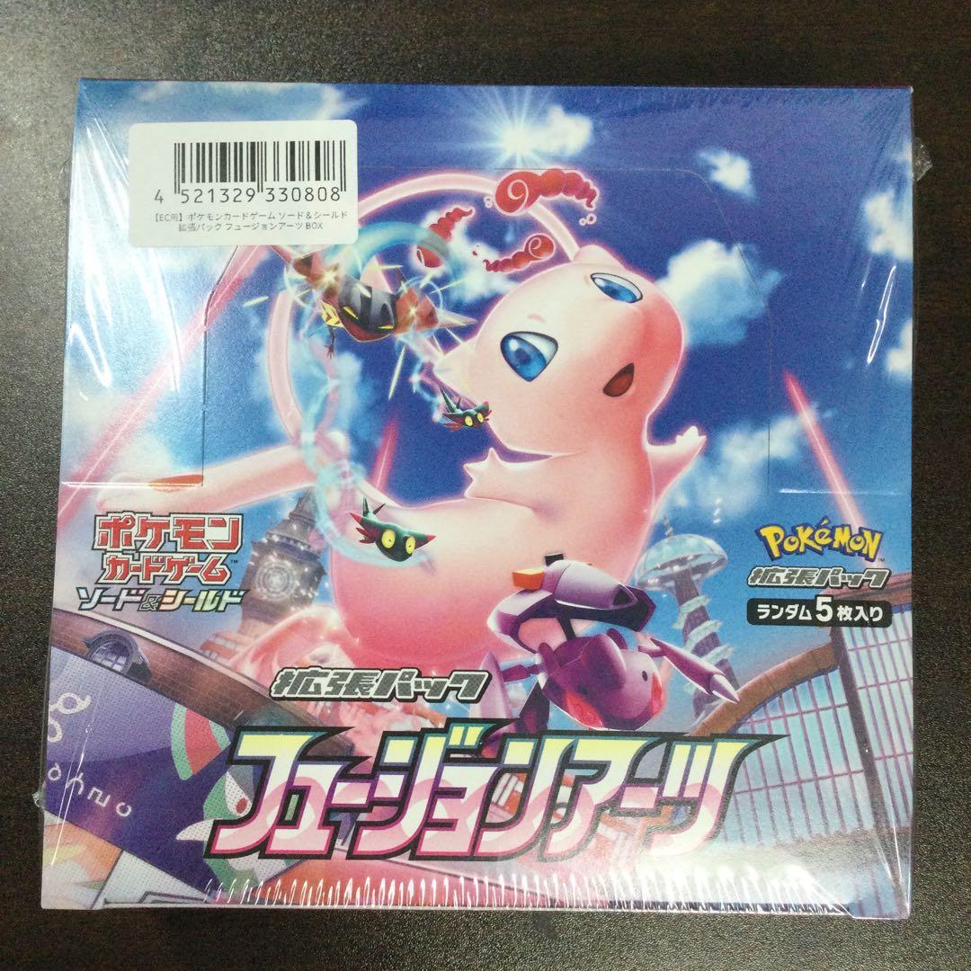 ポケモンカード フュージョンアーツ BOX シュリンク付き ボックス 未
