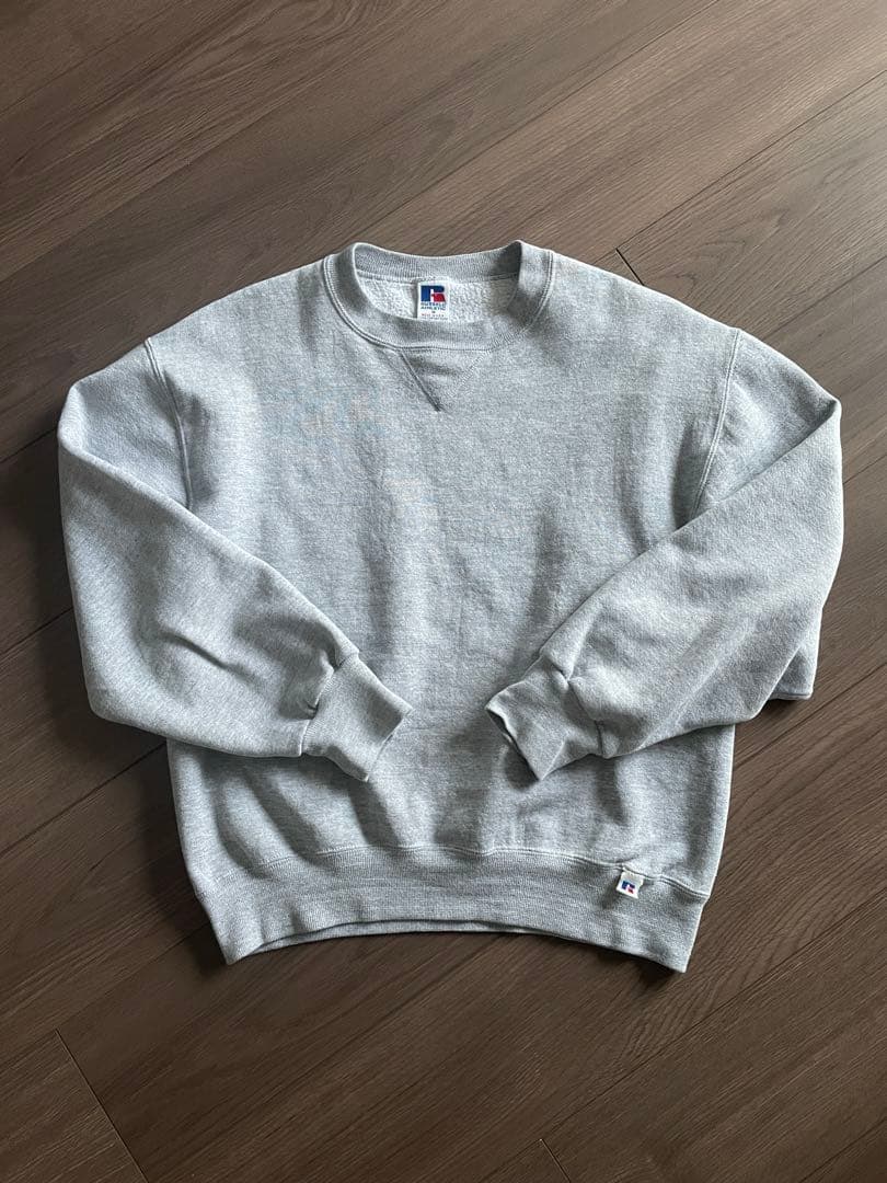 90'S RUSSELL ATHLETIC スウェット ヘザーグレー USA製90's RUSSELL