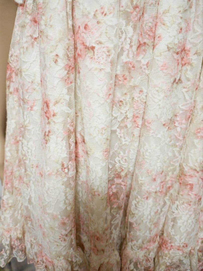 希少 リズリサ レースフラワー キャミソール ワンピー 姫ロリ 00s 姫ギャル