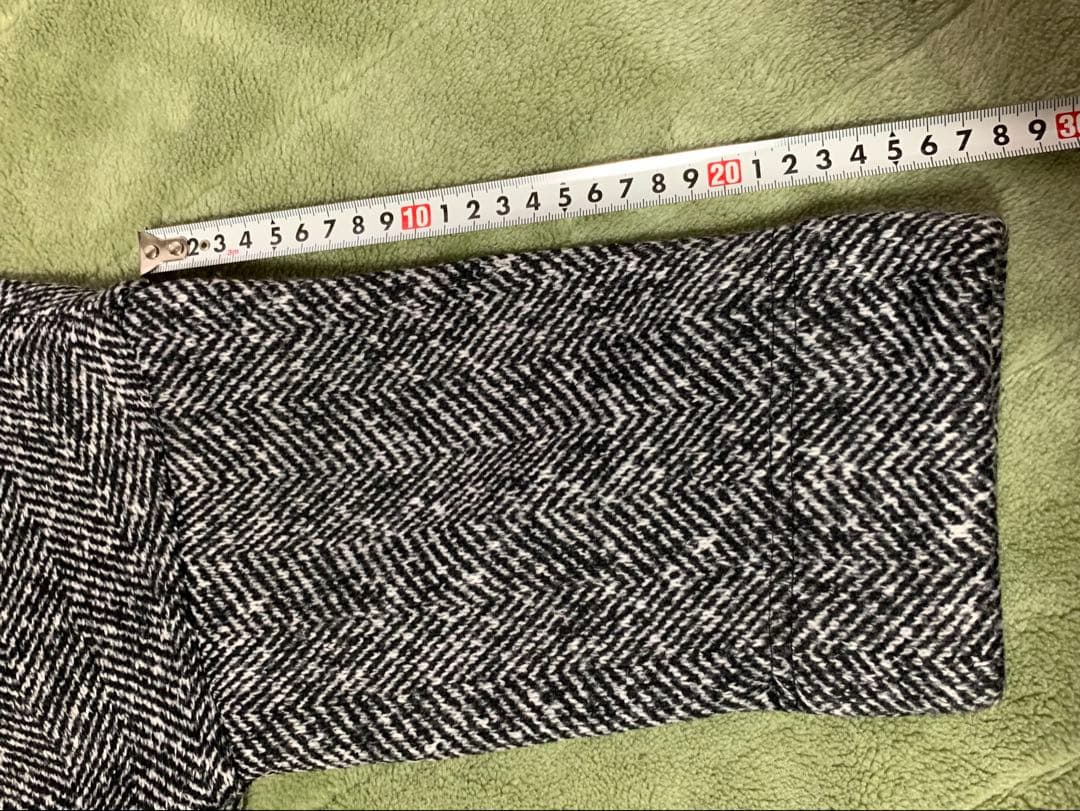 お値下げ】♡ROSIEE ロージー♡軽量裏起毛ヘリンボーン コクーンコート