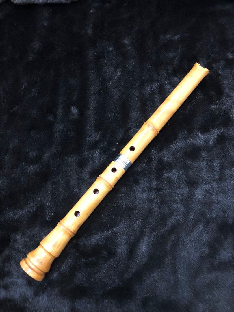 虎杢 尺八(木製) 琴古流 2つ折 1尺8寸管 キャップ付 時代和楽器 Yahoo!オークション - 【460】琴古流尺八 正虎銘 一尺八寸 約54.0cm 籐