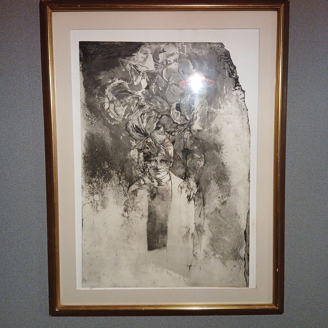 藤浪理恵子 銅版画 花粉 - メルカリ