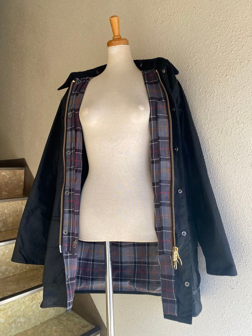 愚地さま【新品】Barbour オイルドジャケット ブラック M 38 - メルカリ