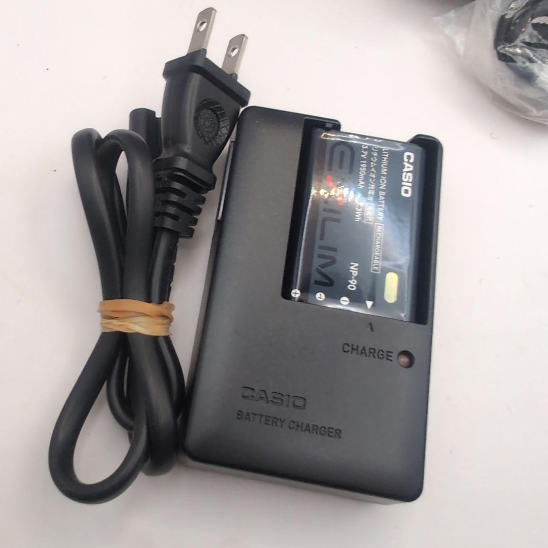 カシオ デジタルカメラ EX-H15 説明書、充電器 各種コード付