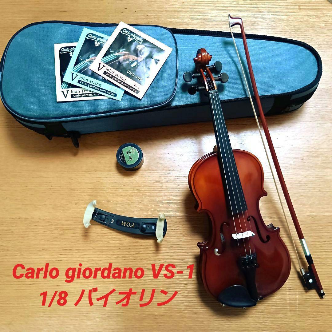 Carlo giordano　1/8 分数バイオリン Carlo giordano 1/8 分数バイオリン 1/8分数バイオリンの弦/vision