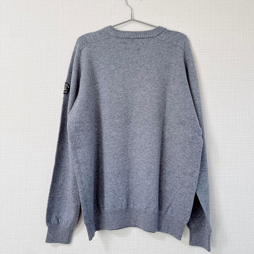 SINA COVA シナコバ メンズ カシミヤ100% セーター グレー LL