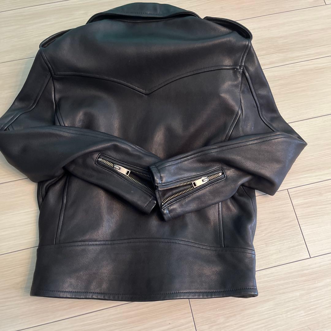 希少サイズ✨【JACKROSE】ゴートレザー山羊革ダブルライダース size 5
