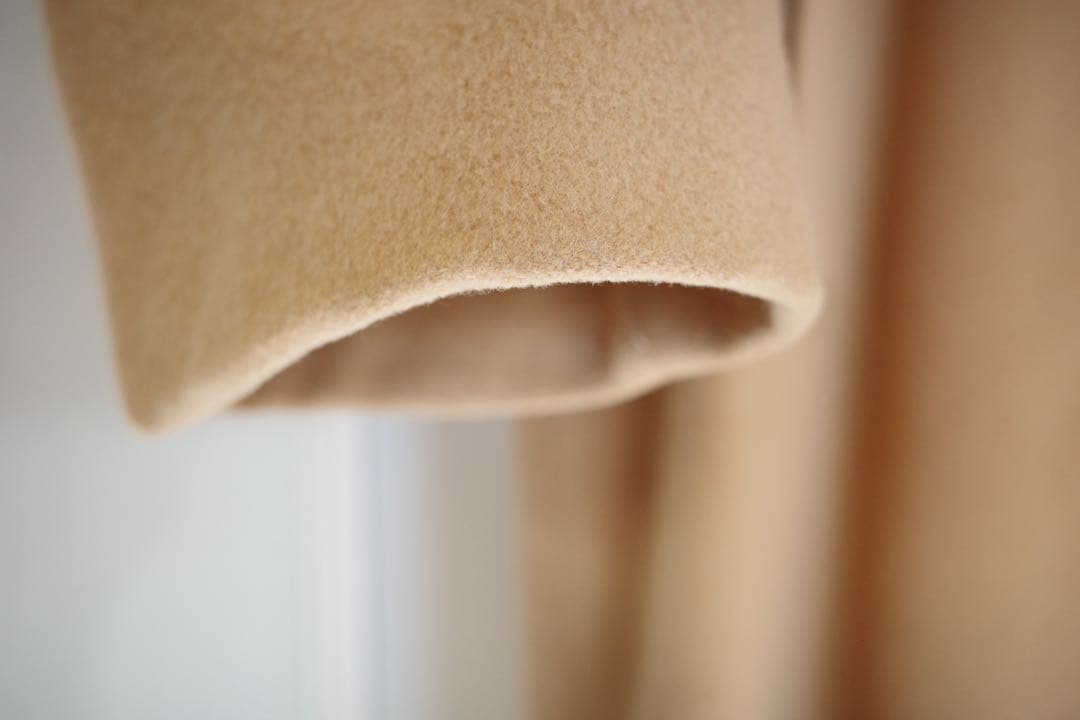 希少】1980' Burberry サドルショルダーウールカシミアコート - メルカリ