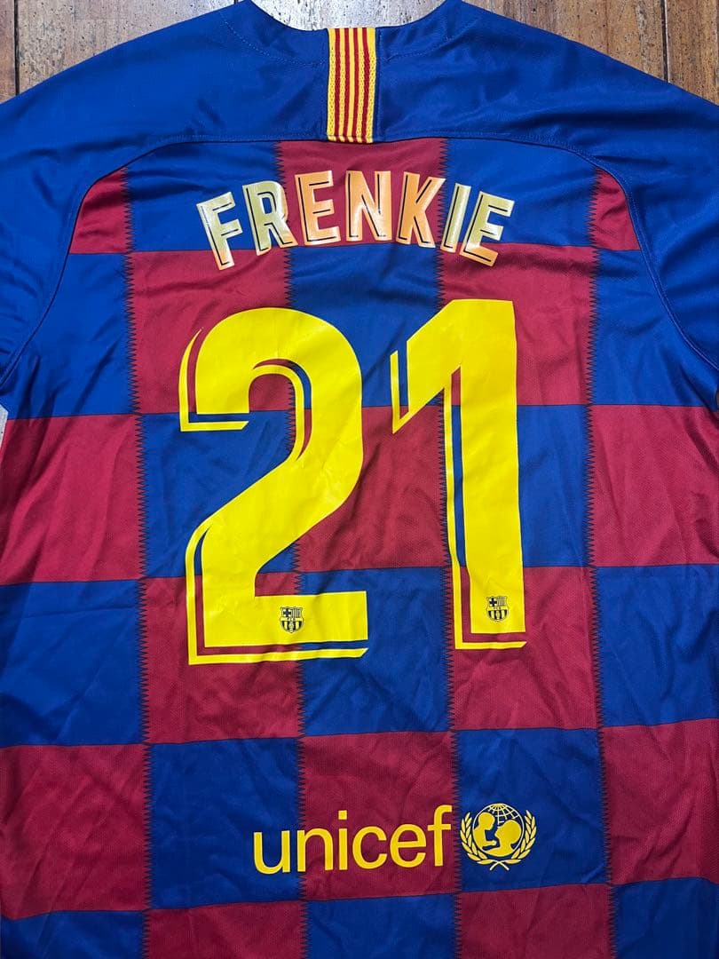 FCバルセロナ フランキー・デヨング Frenkie 21番 リーガ