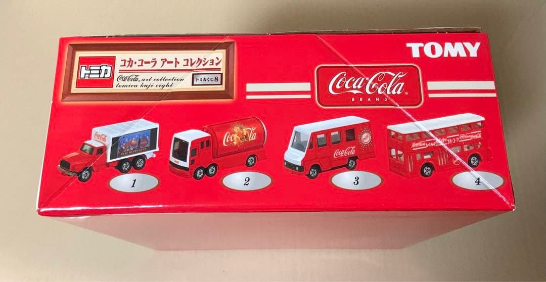 トミカ コカ・コーラ アート コレクション 1BOX12個入り トミカくじ8