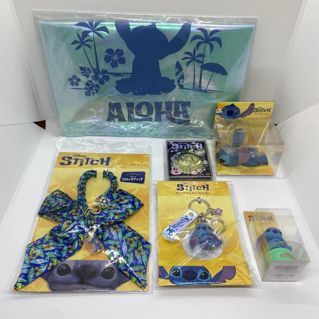 リロ＆スティッチ エコバッグ ペーパーウェイト メダル バッグチャーム 新品 リロ＆スティッチ エコバッグ ペーパーウェイト バッグチャーム ボトル