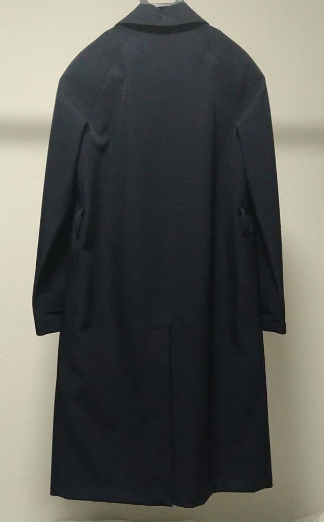 新品】Ralph Lauren ネイビー ステンカラーロングコート 7号 - メルカリ