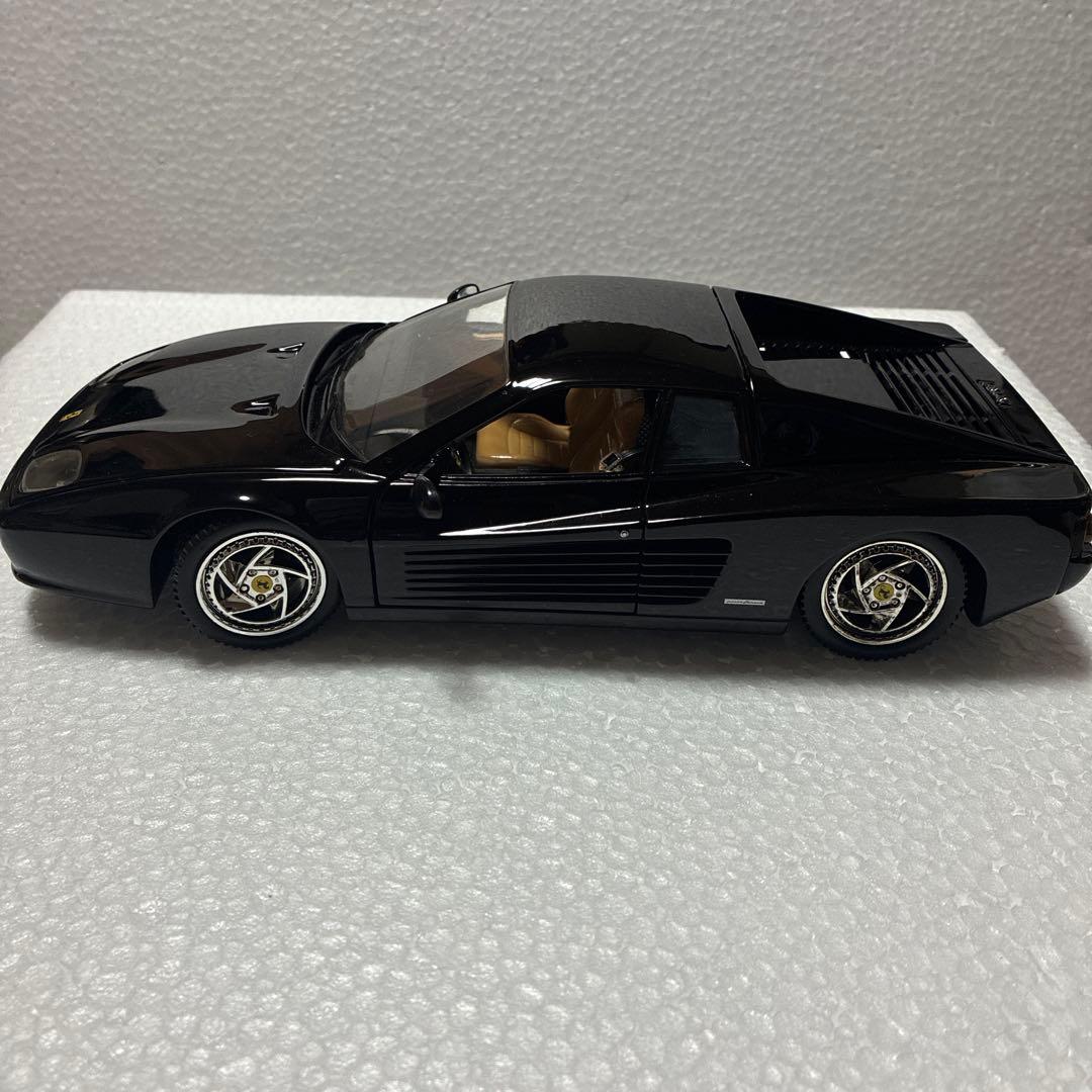 フェラーリ F512M (テスタロッサ)1/18ダイキャストミニカー ブラック