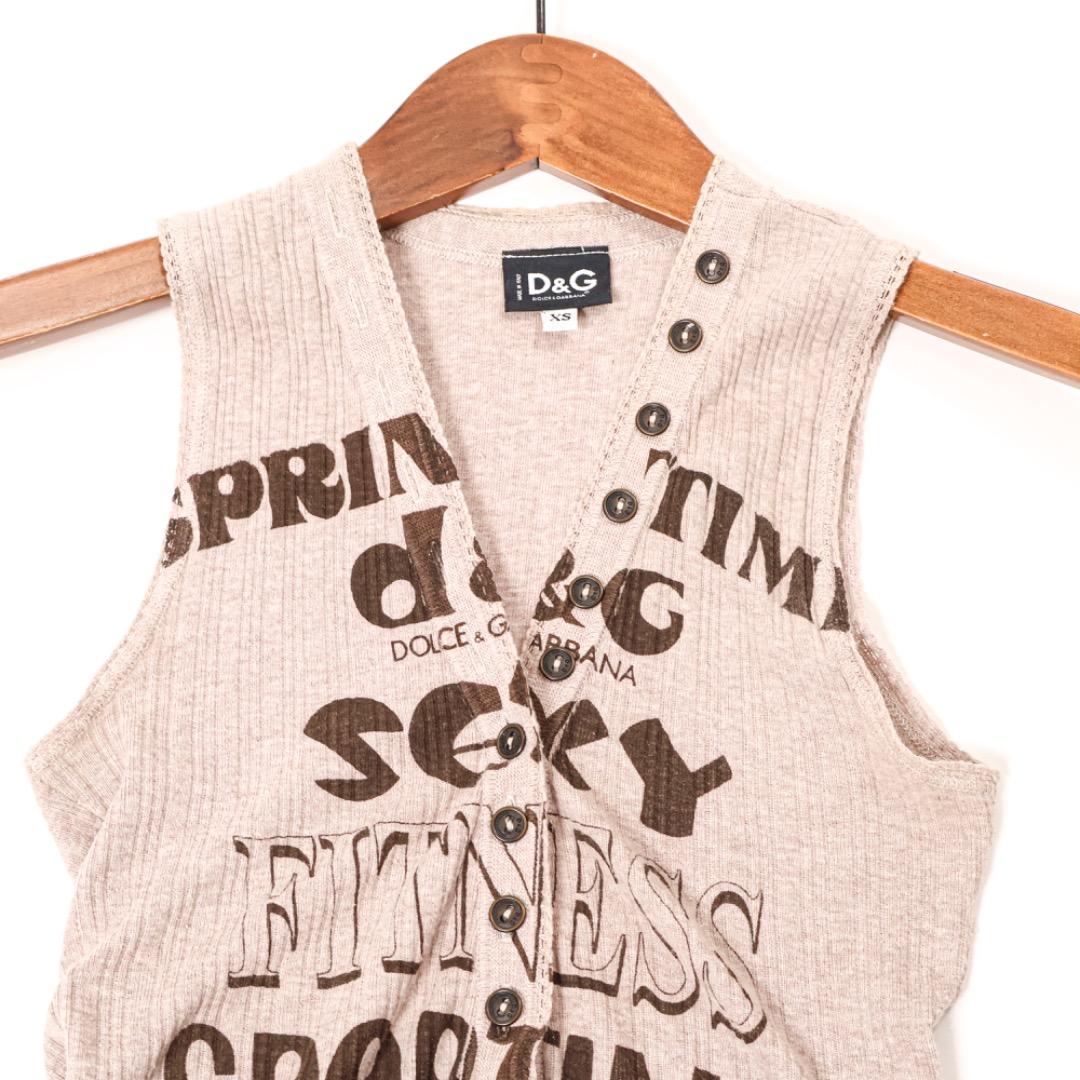 H711◾️ドルチェアンドガッバーナ ノースリーブ タンクトップ - メルカリ