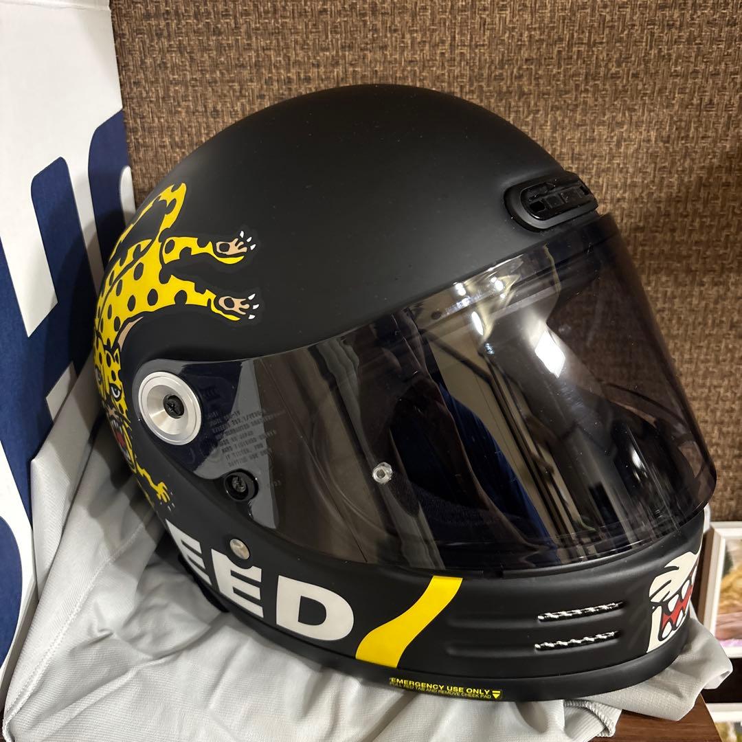 SHOEI Glamster CHEETAH C.C. 限定品　ドライレンズ付 ショウエイ「Glamster」シリーズに初回受注限定グラフィックモデル